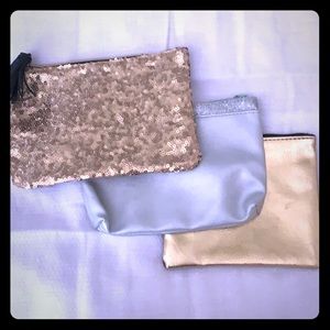 *3/20 bundle* Set of 3 Ipsy make up bags